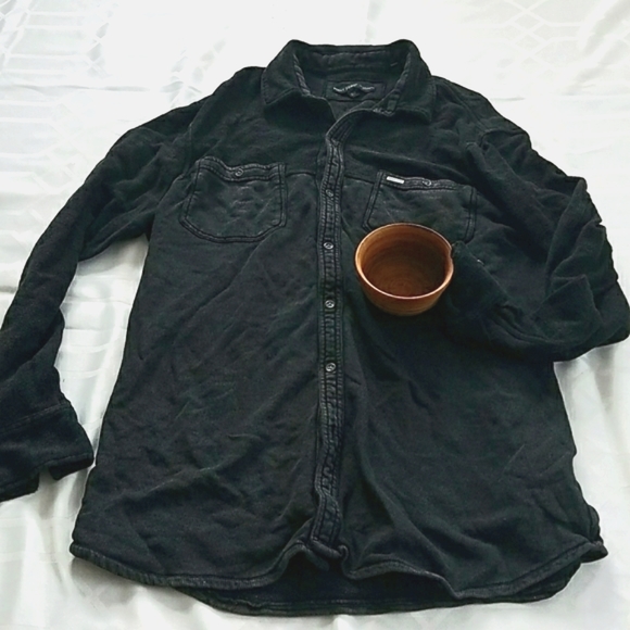 Point Zero Other - Men's Point Zero Black Label Button Up Long Sleeve Shirt